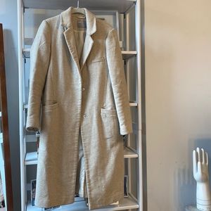 ASOS SPRING COAT taupe wool